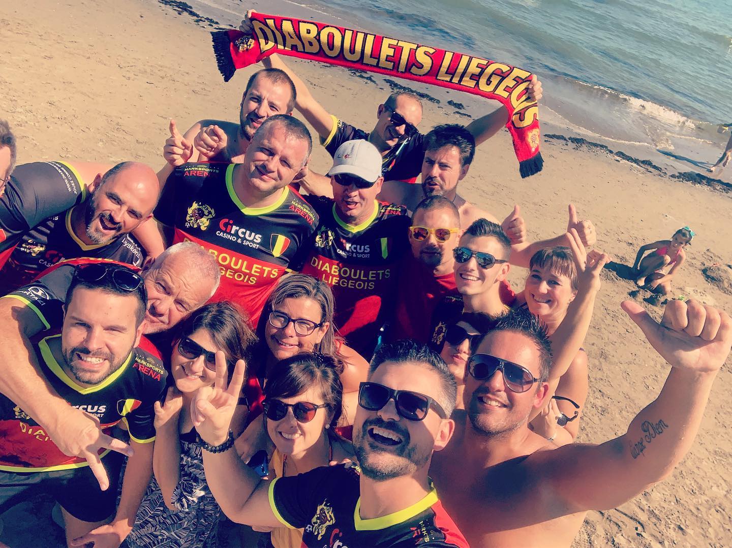 Membres Diaboulets en groupe
